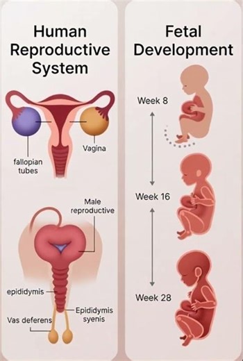 How Human Reproduction Leads to Baby Development👶From System to Growth #shorts #miracleinmotion