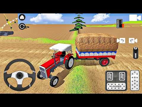 Massey Ferguson Tractor Driving - Indian Tractor Simulator Game #2 - Android Gameplay
