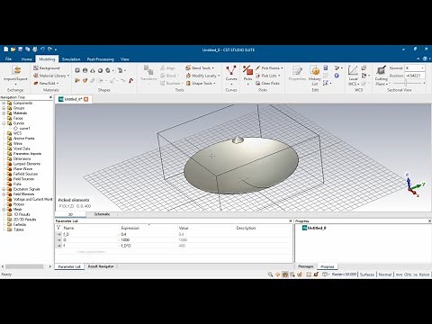 Parabolic Reflector Antenna Design in CST