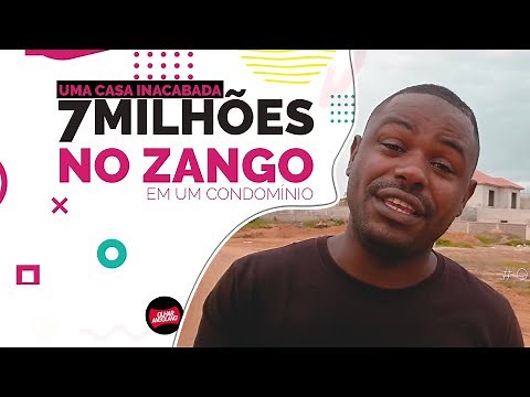 QUANTO CUSTA UMA CASA INACABADA NO ZANGO? RUAS VÃO ASFALTAR | POR ISSO CUSTA 7 MILHÕES DE KWANZA 🇦🇴