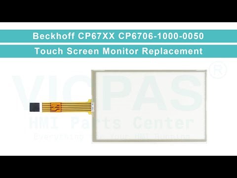 Beckhoff CP67xx built-in Panel PC CP6706-1000-0050 HMI Touch Glass Replacement Repair