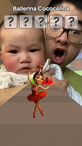 Ballerina Cokacolina Filter Challenge VS Baby | AmosDoll Music