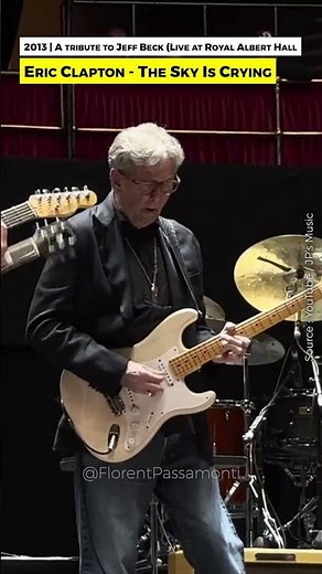 Blues at its best | Eric Clapton pays tribute to Jeff Beck
