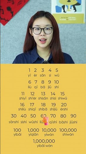 Learn Chinese numbers from 1 to 1,000,000 — perfect for absolute beginners! 🇨🇳