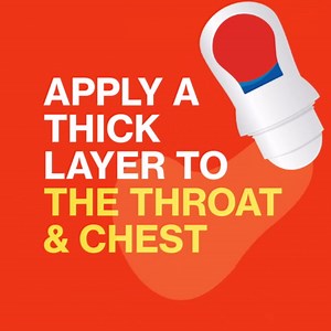 Delsym No Mess Vapor Roll-On Cough Suppressant & Topical Analgesic 1.76 oz with Camphor, Eucalyptus Oil, Menthol, Adults & Kids, Maximum Strength