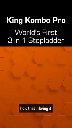 11 reactions · 4 comments | Long live the King (Kombo)! The original combination or 3-in1 ladder. Can safely be used as an a-frame ladder, leaning ladder and extension ladder. #kingkombo #LittleGiantLadders #tools #toolsofthetrade #tooldemo #construction #trades | Little Giant Ladders | Facebook