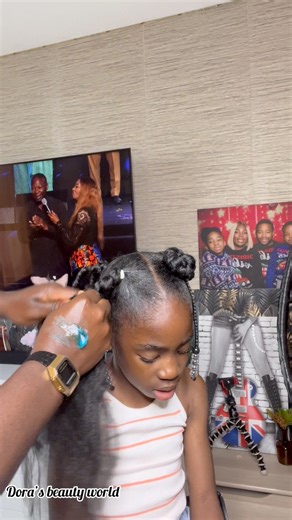 20K views · 199 reactions | Simple kids hairstyles #hairtransformation #hairtutorial #viral | Dora's beauty world | Facebook