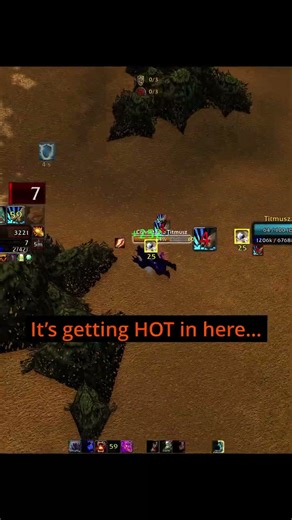 Pyro Mage Escalation #shorts #gaming #pvp #wow #gameplay