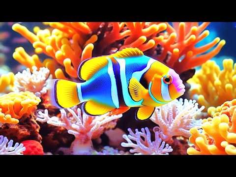 The Best 4K Aquarium - Dive Into The Mesmerizing Underwater Realm, Sea Jellyfish, Coral Reefs . #7