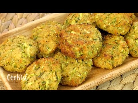 Oven-baked zucchini fritters: few ingredients, READY IN 15 MINUTES!