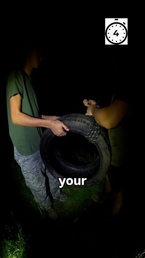 how to make a tire swing #dadlore #sidequest