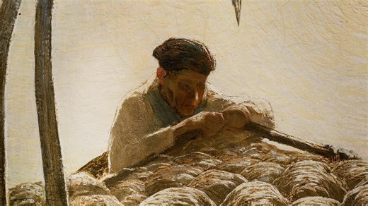 Scopri con occhi del tutto nuovi uno dei massimi capolavori di Giovanni Segantini: “L’Ave Maria a trasbordo”. Per la prima volta in un’esposizione dedicata all’artista è presente un apparato didattico, affiancato all’iconica opera, che svela ciò che si nasconde sotto la superfice: versioni precedenti, colori, materiali e tecniche sperimentali. Anna Galli, professoressa di fisica applicata presso il Dipartimento di Scienza dei Materiali dell’Università degli Studi di Milano-Bicocca, ci introduce 