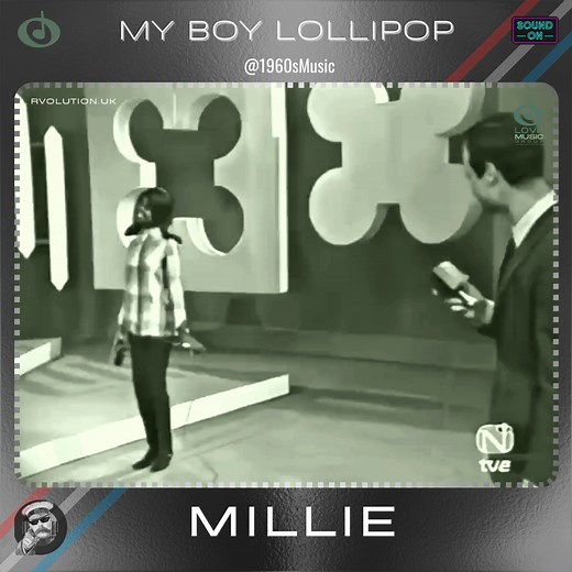 1.1M views · 55K reactions | Millie - My Boy Lollipop (1964) A cover version of Barbie Gaye's 1956 classic that made Island Records! | 1960s Music | Facebook
