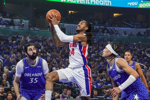 Recap: Pistons run out of gas in Game 4, on brink of elimination