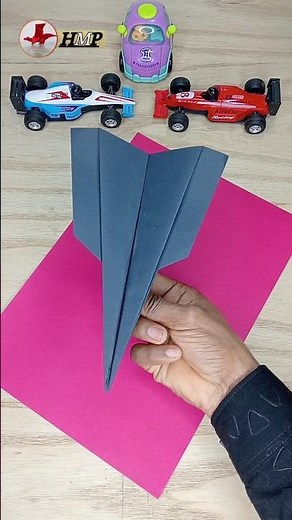 How To Make a Fast Fighter Jet Paper Airplane | Easy Paper Craft