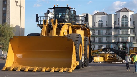 Giant machine demonstrated for the public