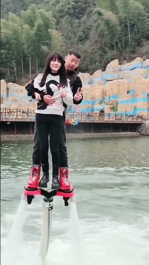 Flyboard Ride | Water Jetpack #shorts