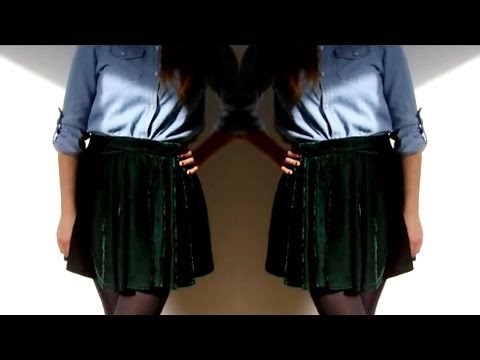 How I Style High Waisted Velvet Skirts {Lookbook}