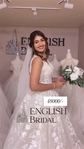 ENGLISH BRIDAL on Instagram: "English Bridal Cochin,Trivandrum,Kottayam&Dubai @kezia_merin MUA : @makeoversbyharitha Design Code : X5446 Price : 48000/- Shipping Worldwide Contact ‪ 75938 93499‬ . . . #wedding #weddingdress #weddingphotography #weddinginspiration #weddingideas #weddingdecor #weddingwear #bride #new #opening #boutique #fypppppppppppppppppppppppppppppppppppppppppppppppppppppppppppppppppppppp #viral #trend #new #bridalboutique #bridalfashion #fashion #weddinggown #gown #weddingfash
