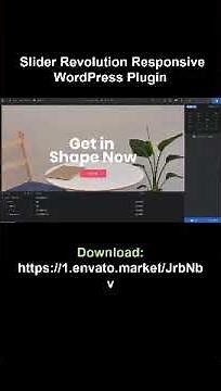 Slider Revolution Responsive WordPress Plugin- Recently Updated | #shorts