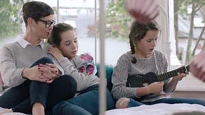 Girl Playing Ukulele Singing Family Stock Footage Video (100% Royalty-free) 22196440 | Shutterstock