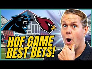 NFL IS BACK! | Panthers vs Cardinals Picks 🏈 NFL Hall of Fame Game | Steve Merril