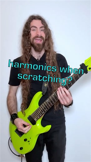 Kill unwanted harmonics with this muting trick #guitar #technique