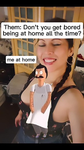 When I’m home alone and bored 😅 | Annie Ranarivelo