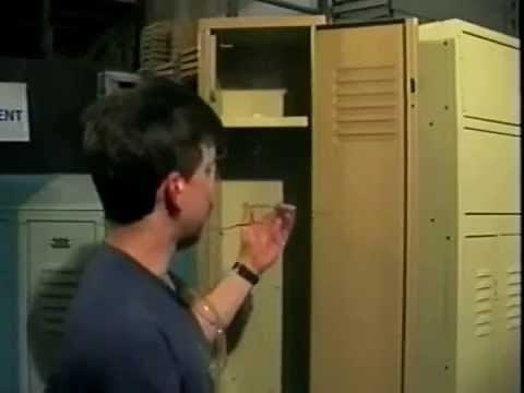 How to Fix and replace Penco locker Nylon Latch Clips (also ASI, Edsal, and List lockers)
