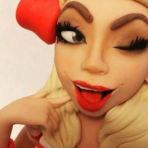 Meet Miss Molly! Created with @saracinouk modelling paste and food colours for the Pin Up Girls collaboration hosted by @thecakeaffair1. Winners of best display table at @thecakeshows 🥇🏆 #PinUpGirls #TheCakeCollective #Cakeinternational #Magiccolours #PinUps #cakedecorating #cakedecorator #cakesofinstagram #yellowbeecakecompany #instacake #cakeoftheday #cute #cakelife #cakestagram #artist #creative #sugarcraft #cake #cakes #cakeinspo #inspo #cakeart #cakeartist #caketopper #caketoppers #cakepo