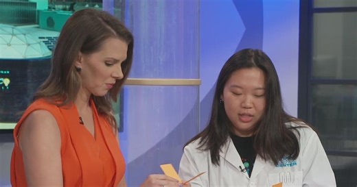 Michigan Science Center's vertical wind tunnel demonstration