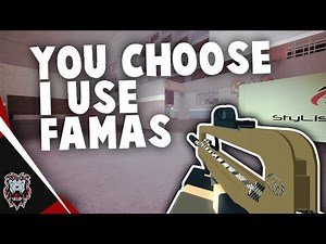 Phantom Forces - You Choose I Use | Famas | Probably Best Setup!