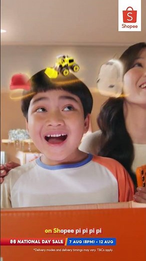 Shop Cheaper, Faster on Shopee Today 🛵⚡️😙 *Prices, deals and delivery times may vary. T&Cs apply.