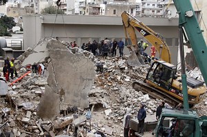 Beirut building collapses