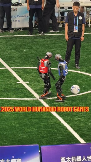 63K views · 521 reactions | The 2025 World Humanoid Robot Games is underway in Beijing, featuring 280 teams from 16 countries showcasing cutting-edge advances in intelligent decision-making and collaborative movement. #China #Beijing #HumanoidRobotGames #Robotics | China Xinhua News | Facebook