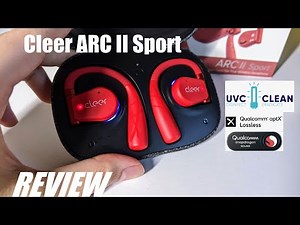 REVIEW: Cleer ARC II Sport Open Ear Wireless Earbuds - UV Cleaning Case, aptX Lossless!