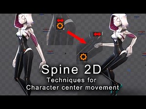 Spine 2D Tutorial 08 Character center movement technique