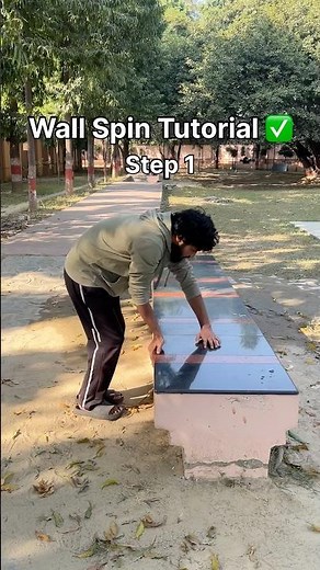 Wall Spin Tutorial ✅ #shorts