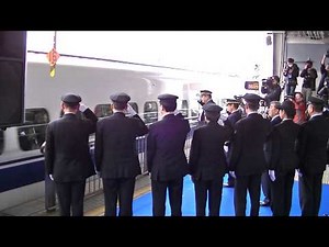 【３００系最終列車】のぞみ６０９号 新大阪駅発車！