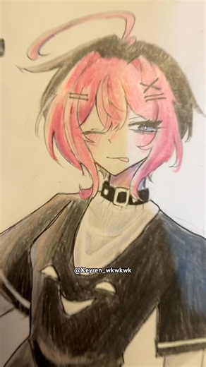 Gift art for: ‪@SUMkUS..-‬ 💗✨ #art #drawing #drawtuber #fyp #art #gift #reels