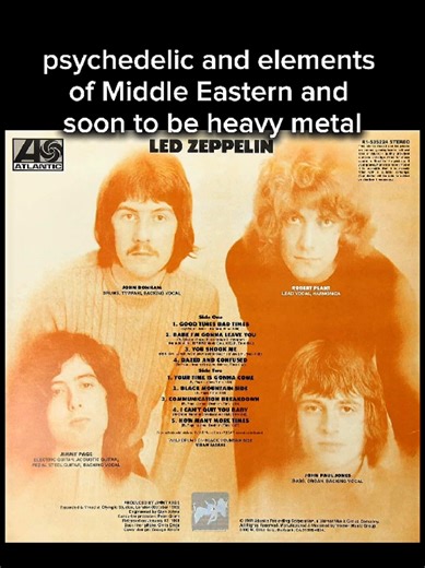Led Zeppelin I: The Explosive Debut Album That Changed Rock History Forever #ledzeppelin #rockmusic #classicrock #fyp #musichistory @Led Zeppelin