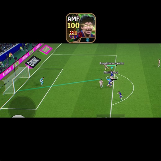 Maradona Dribbling and finishing 💪👑#efootballmobile #efootball2025