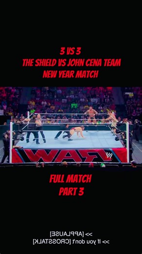 Epic WWE Showdown: Shield vs. John Cena Team Match
