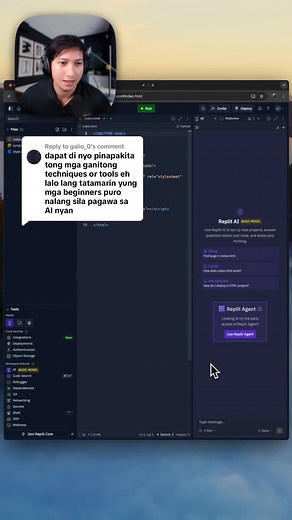 Creating a Simple Webapp with Replit: AI Technology Demo