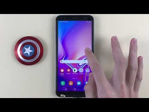 Color inversion on Samsung J6 Plus Android 10