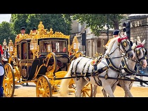 The King’s Grand Procession: Hundreds of Guards Ride as Crowds Go Wild