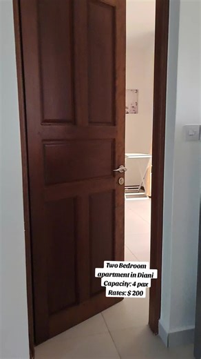 Explore a Modern Two-Bedroom Apartment in Diani