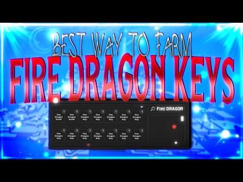 BEST WAY to farm FIRE DRAGON KEYS | AOPG