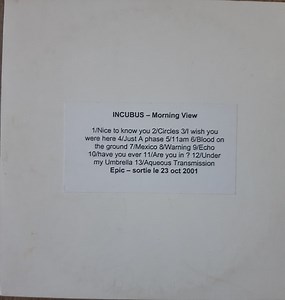 Incubus - Morning View