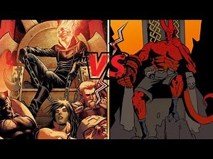 Ghost Rider vs Hellboy